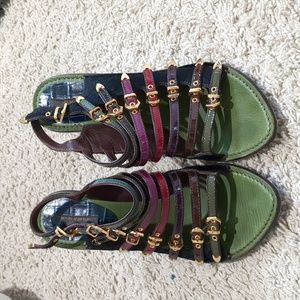 Louis Vuitton strappy heels